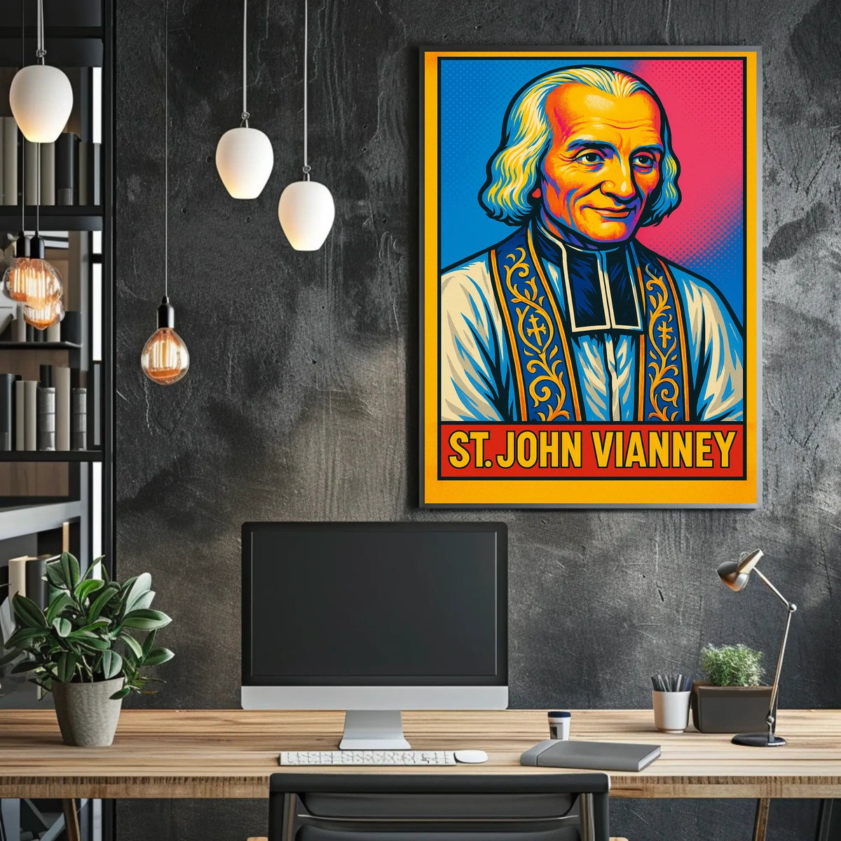 St. John Vianney Poster