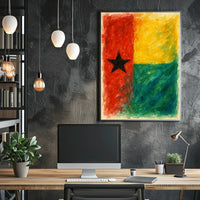 Abstract Flag Art Abstract Poster