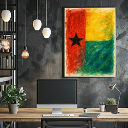 Abstract Flag Art Abstract Poster