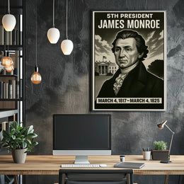 James Monroe 5Th President Poster
