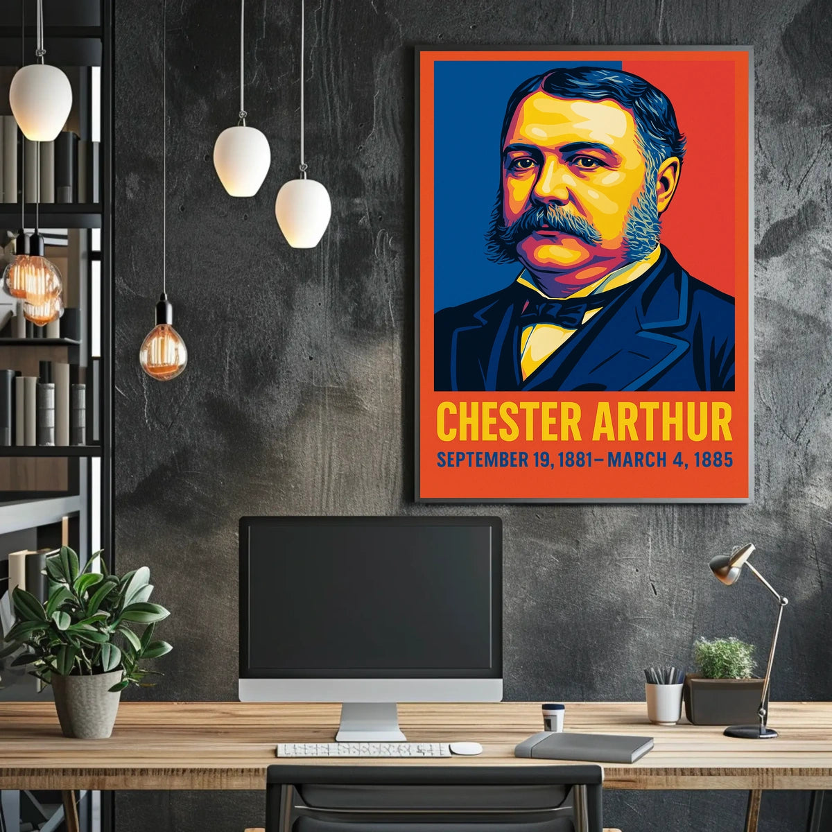 Chester Arthur Poster