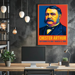 Chester Arthur Poster