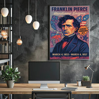 Franklin Pierce 14th President Poster PosterGoat