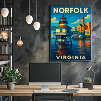 Norfolk, Virginia Poster