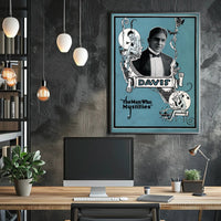 Vintage Magic Performer Art Nouveau Design Poster