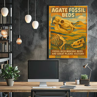 Agate Fossil Beds Fossil-Rich Miocene Poster