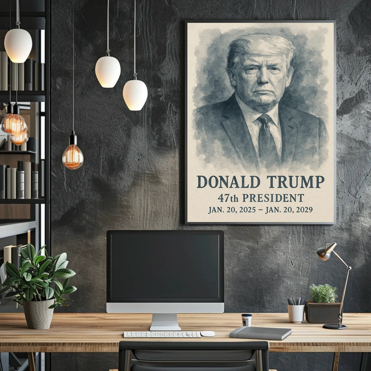 Donald Trump 47th President Poster