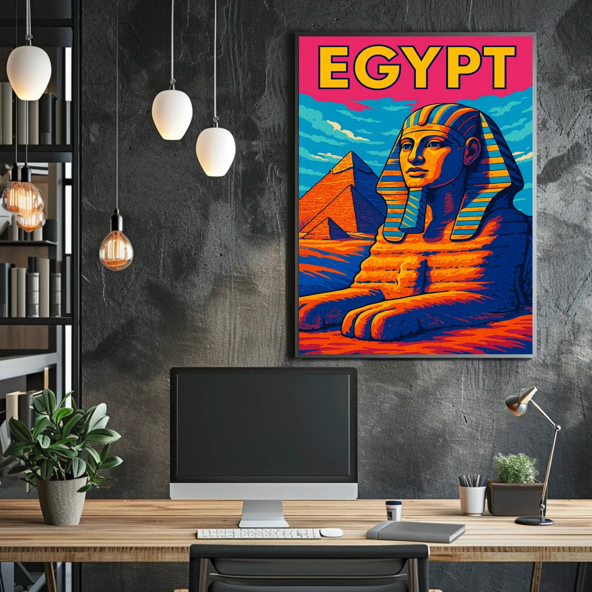 Egypt Travel Poster