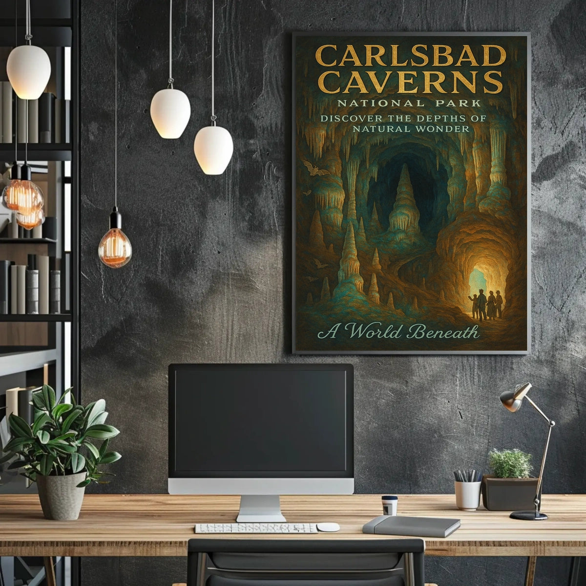 Carlsbad Caverns A World Beneath Poster