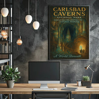Carlsbad Caverns A World Beneath Poster