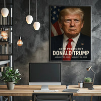 Donald Trump Visionary Statesman Poster