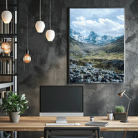 Majestic Mountain Landscape Poster