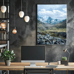 Majestic Mountain Landscape Poster