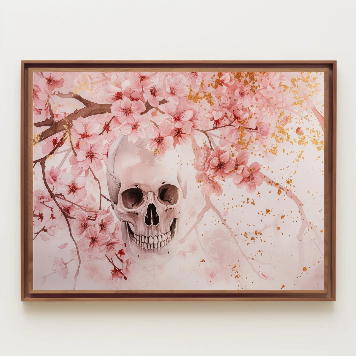 Blossoms and Bones Poster