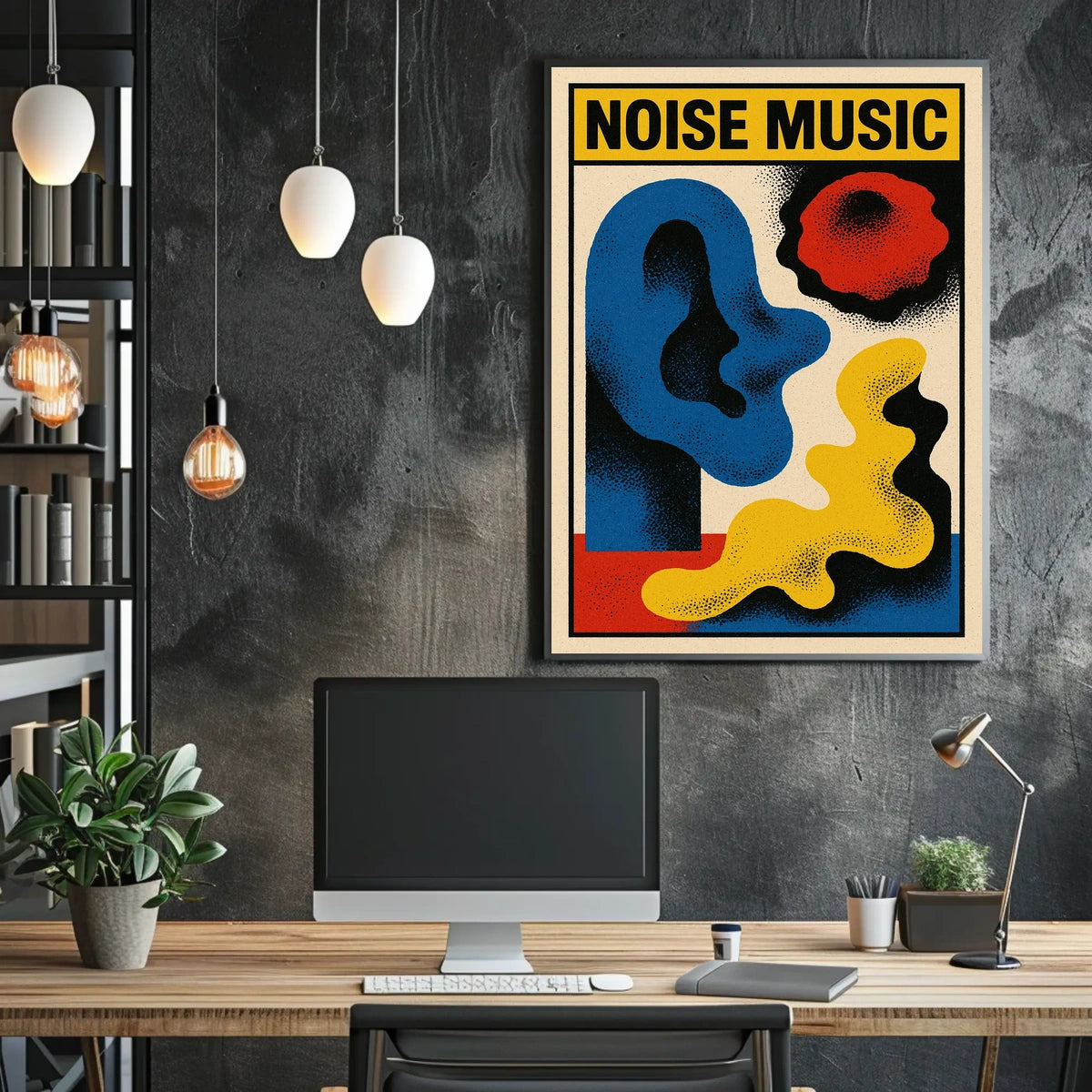 Noise Music Poster