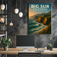 Big Sur California Poster PosterGoat