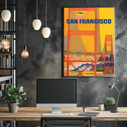 San Francisco Travel Poster