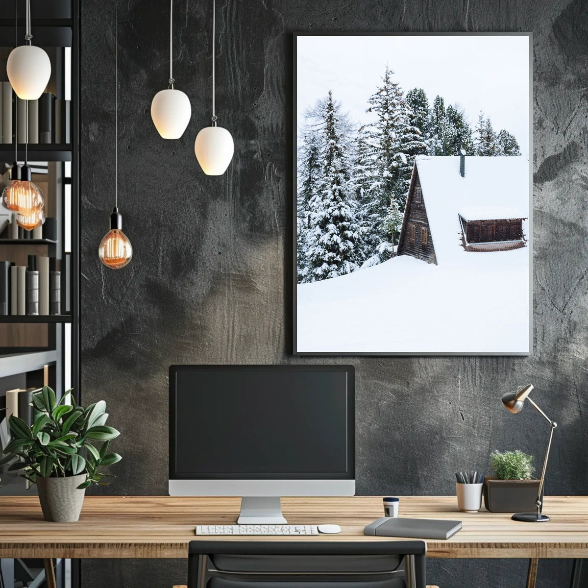 Winter Retreat Poster