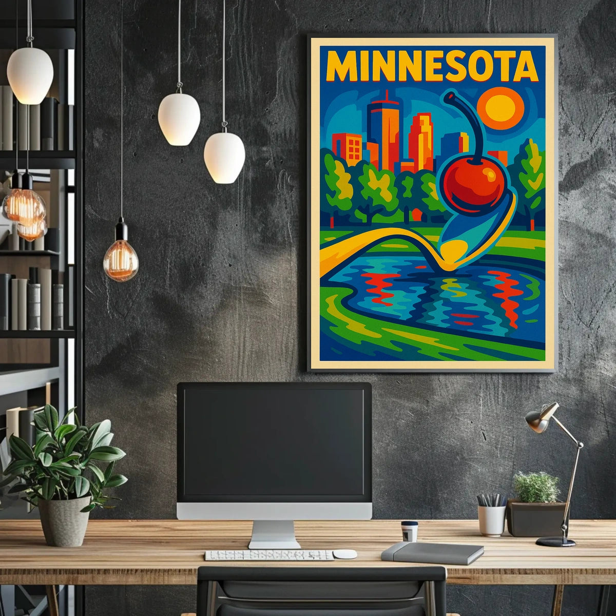 Minnesota Art Poster