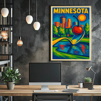 Minnesota Art Poster