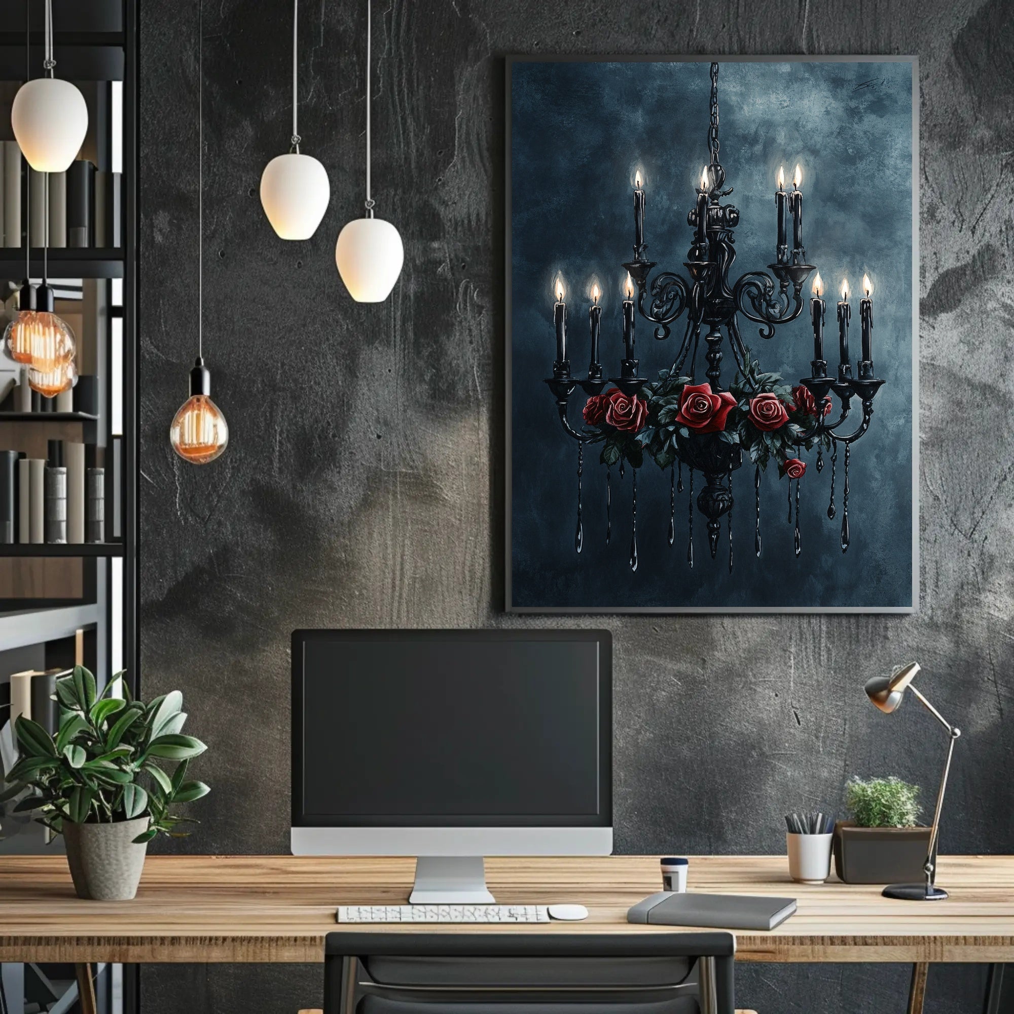 Gothic Elegance Poster