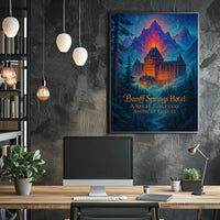 Banff Springs Hotel A Regal Sanctuary Poster