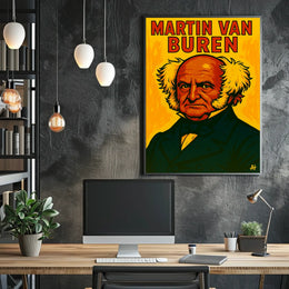 Martin Van Buren Vintage Timeless Poster