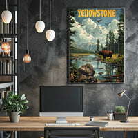 Yellowstone National Park Poster