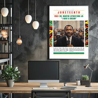 Black History Juneteenth MLK Speech Cultural or Heritage Poster