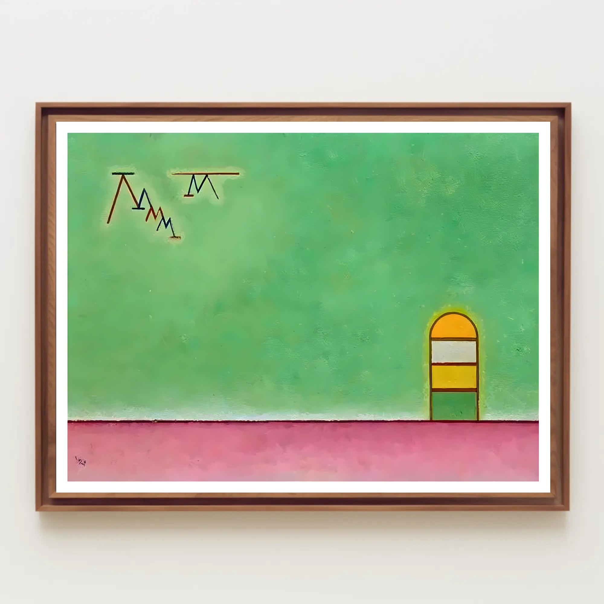 Geometric Abstraction Poster