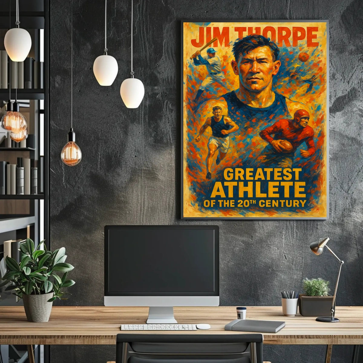 Celebrating a Legendary Athlete Poster