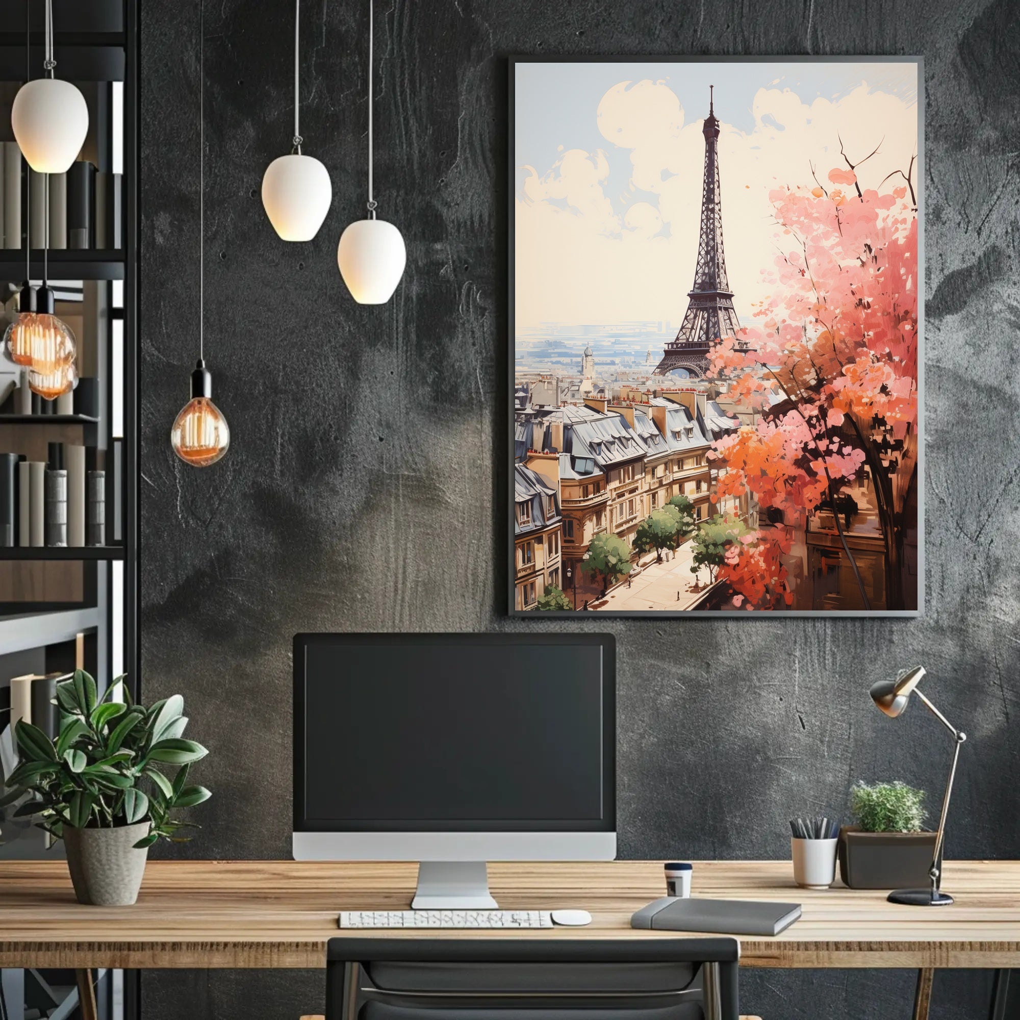 Parisian Springtime Poster