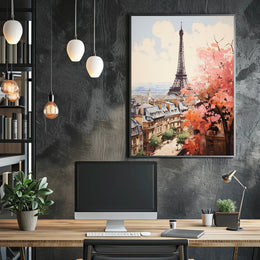 Parisian Springtime Poster