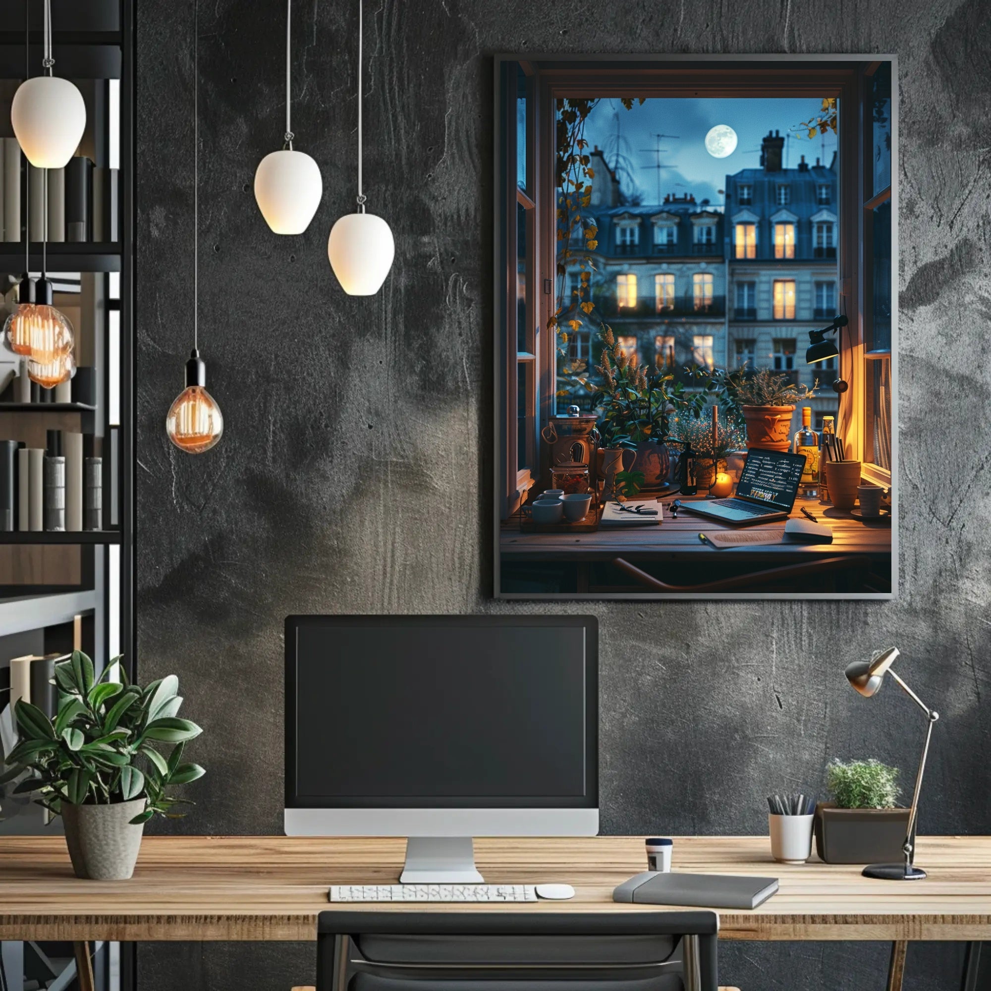 Mystical Tribal Face Paint Art Poster Print PosterGoat