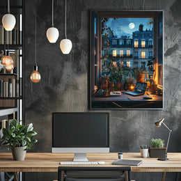 Mystical Tribal Face Paint Art Poster Print PosterGoat