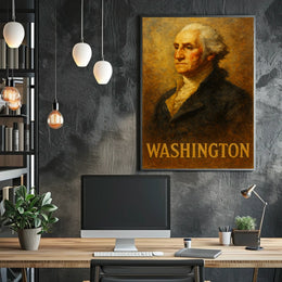 George Washington 1St President Poster