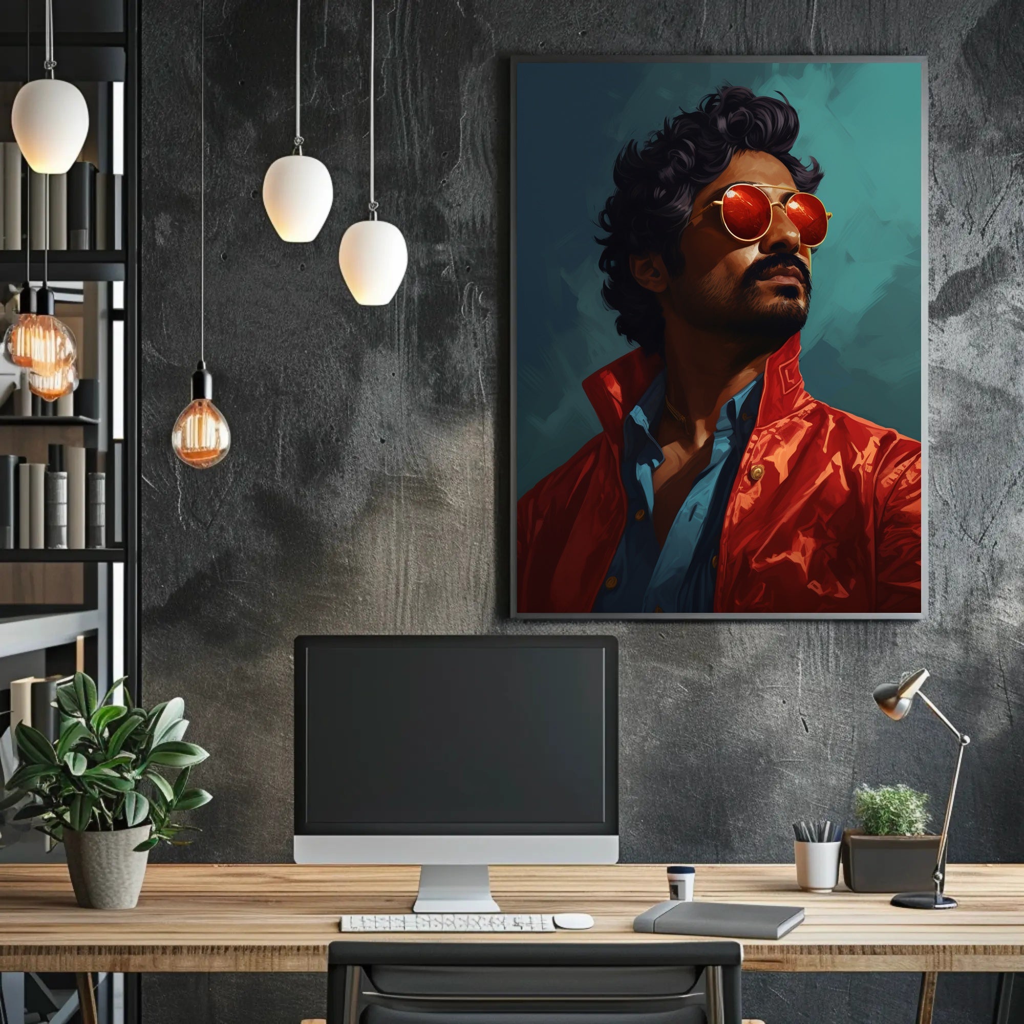 Vibrant Visionary Poster PosterGoat