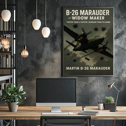 B-26 Marauder - Widow Maker Poster