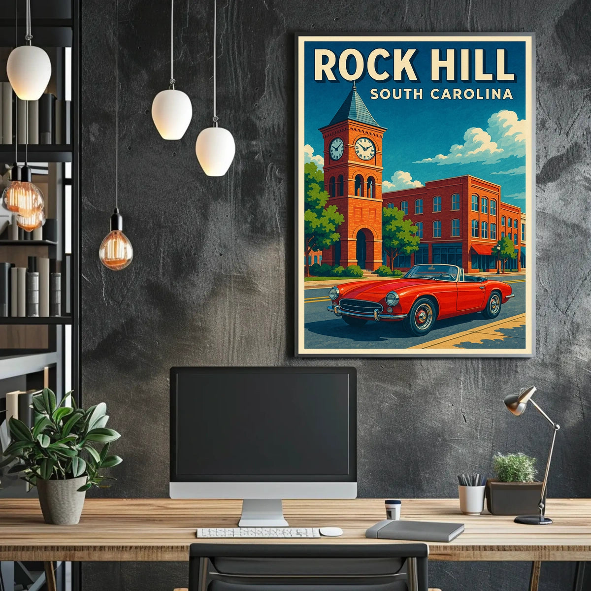Rock Hill, South Carolina Poster