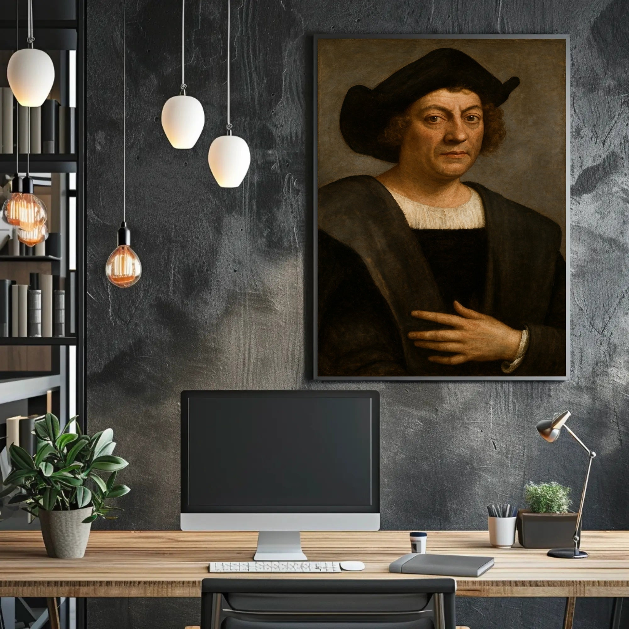 Portrait of an Explorer Wall Art Print PosterGoat