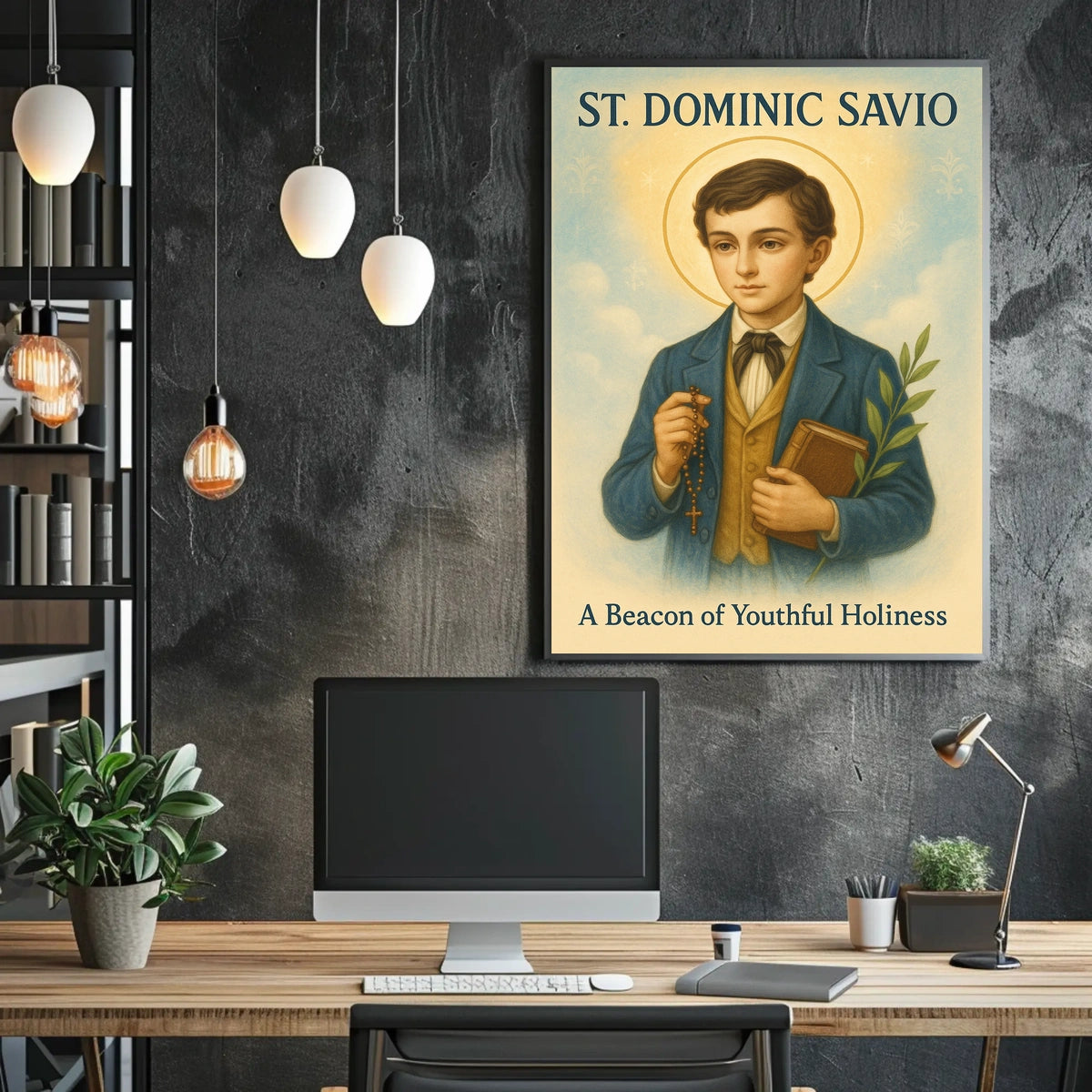 St. Dominic Savio A Beacon of Youthful Holiness Poster
