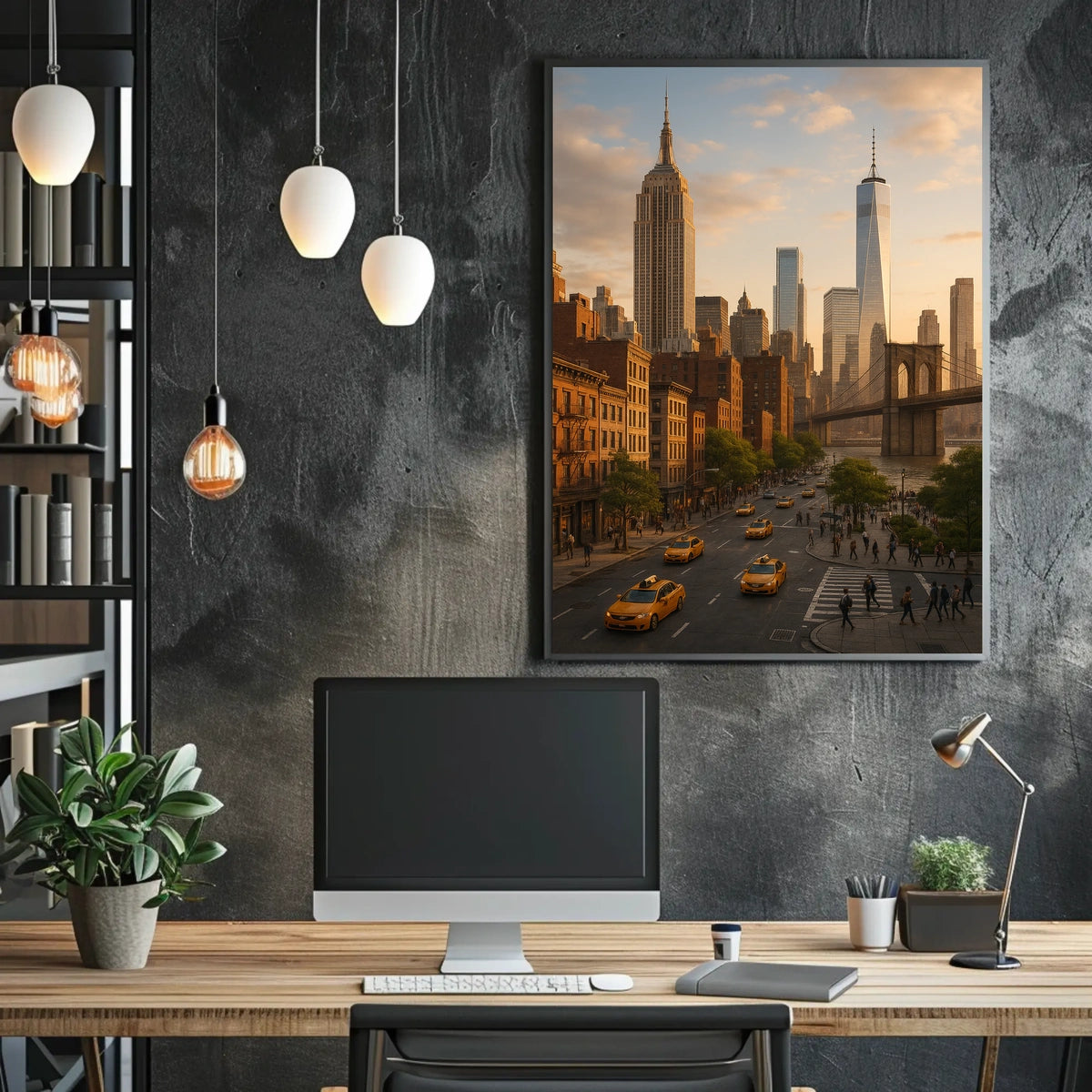 New York City at Dusk