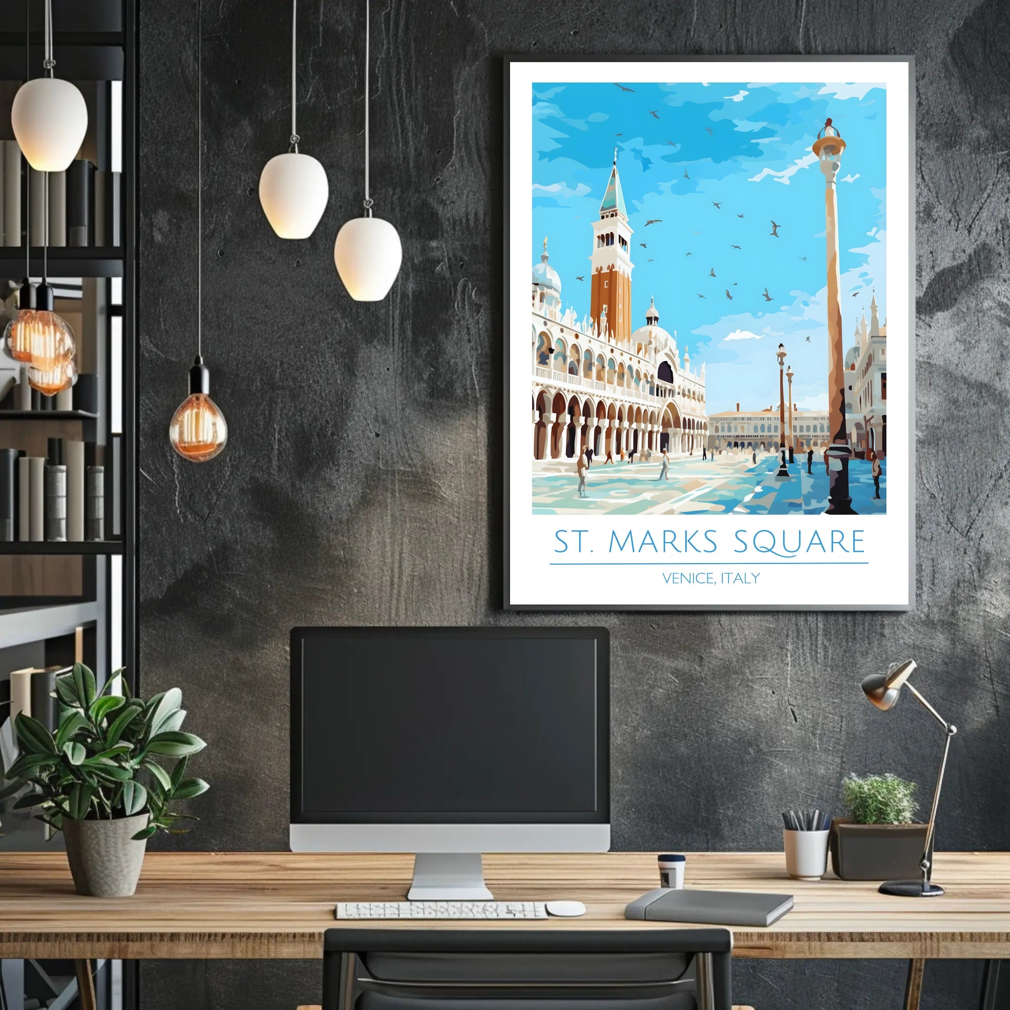 St. Mark's Square, Venice Poster