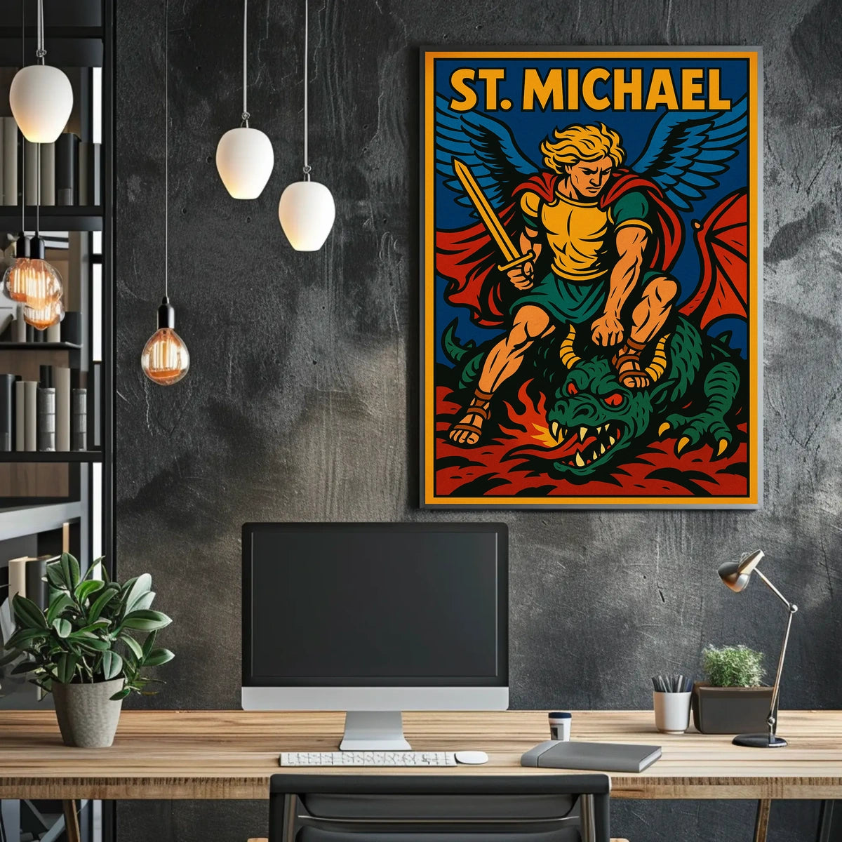 St. Michael The Archangel Poster