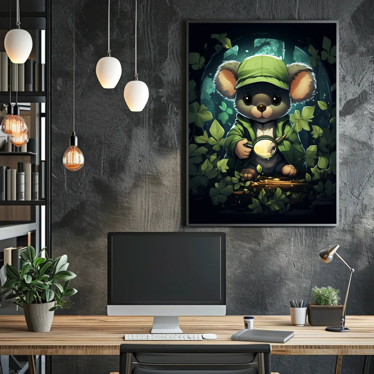 Curious Koalas Adventure Poster