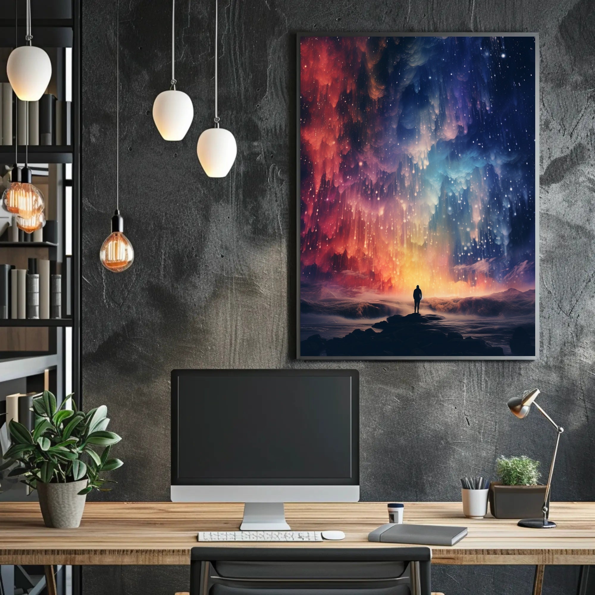 Cosmic Contemplation Poster