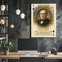25th President Of United States Poster
