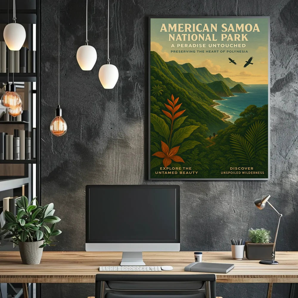 Preserving the Heart of Polynesia Travel Poster