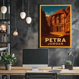 Petra, Jordan Poster