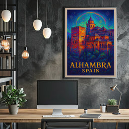 Alhambra, Spain Poster